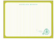 vintage bike Personalized Stationery