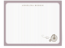 vintage bike Personalized Stationery