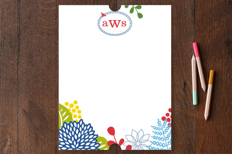 spring blossom Personalized Stationery
