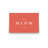 Pretty Thaumatrope Table Signs