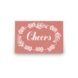 Vintage Reindeer Table Signs