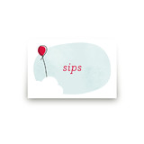 Up Up and Away Balloon Table Signs