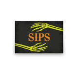 Spirited Halloween Table Signs