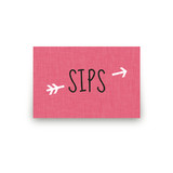 Ombre Love Table Signs