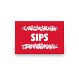 Playing Cards Table Signs