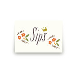 fanfare Table Signs