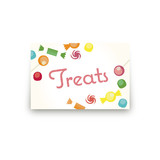 Soda Shop Table Signs
