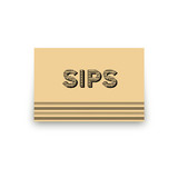 Wood Grain Table Signs