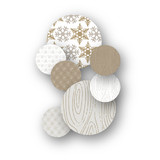 Silver and Gold Table Confetti
