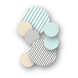 New Year's Table Tents Table Confetti