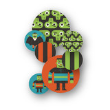 Monster Halloween Table Confetti