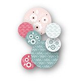 Blushing Owl Table Confetti