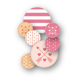 Conversation Heart Valentine Table Confetti