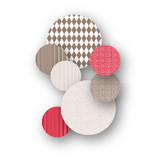 Patterned Floral Kraft Table Confetti