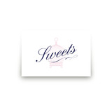 Pretty Thaumatrope Table Signs