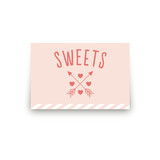 Conversation Heart Valentine Table Signs