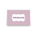 Red Velvet Table Signs