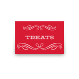 Patterned Floral Kraft Table Signs