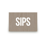 Wooded Blooms Table Signs