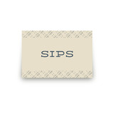Gentleman Bear Table Signs