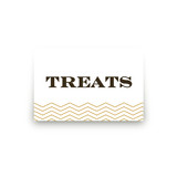 Sophisticated Chevron Table Signs