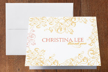 Bridal Shower Thank You Cards