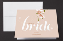 Bridal Shower Thank You Cards
