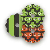 Monster Halloween Wine Glass Tags