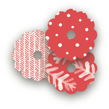 Krafted Winter Wine Glass Tags