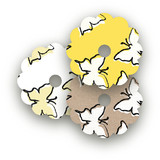 Wild Gardens Wine Glass Tags