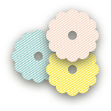 Fractions Wine Glass Tags