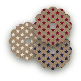 Patriot Wine Glass Tags