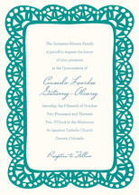Picado Quinceañera Invitations