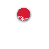 Patterned Floral Kraft Rounded Closure Sticker