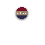 Patriot Rounded Closure Sticker