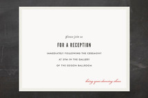 Reception Cards