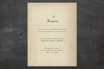 Reception Cards