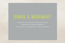 Reception Cards