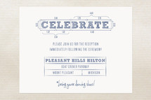 Reception Cards