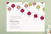 Reception Cards