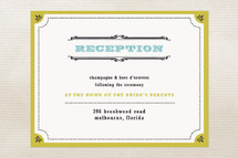 Reception Cards