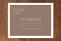 Reception Cards