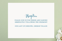 Reception Cards