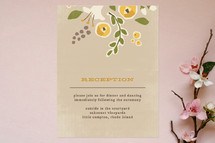Reception Cards