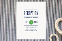 Reception Cards