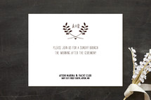 Reception Cards