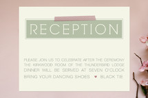 Reception Cards