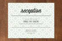 Reception Cards