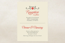 Reception Cards