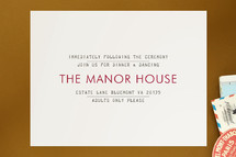 Reception Cards